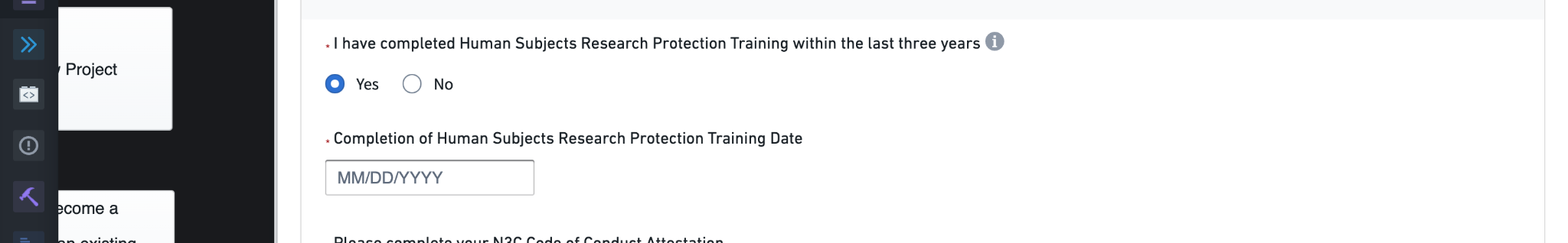 HSRP training attestation