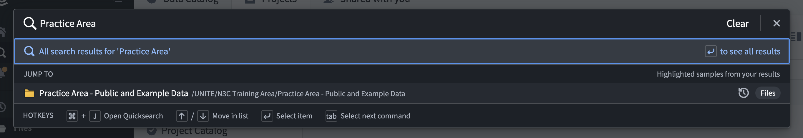 Create a folder in your workspace of choice
