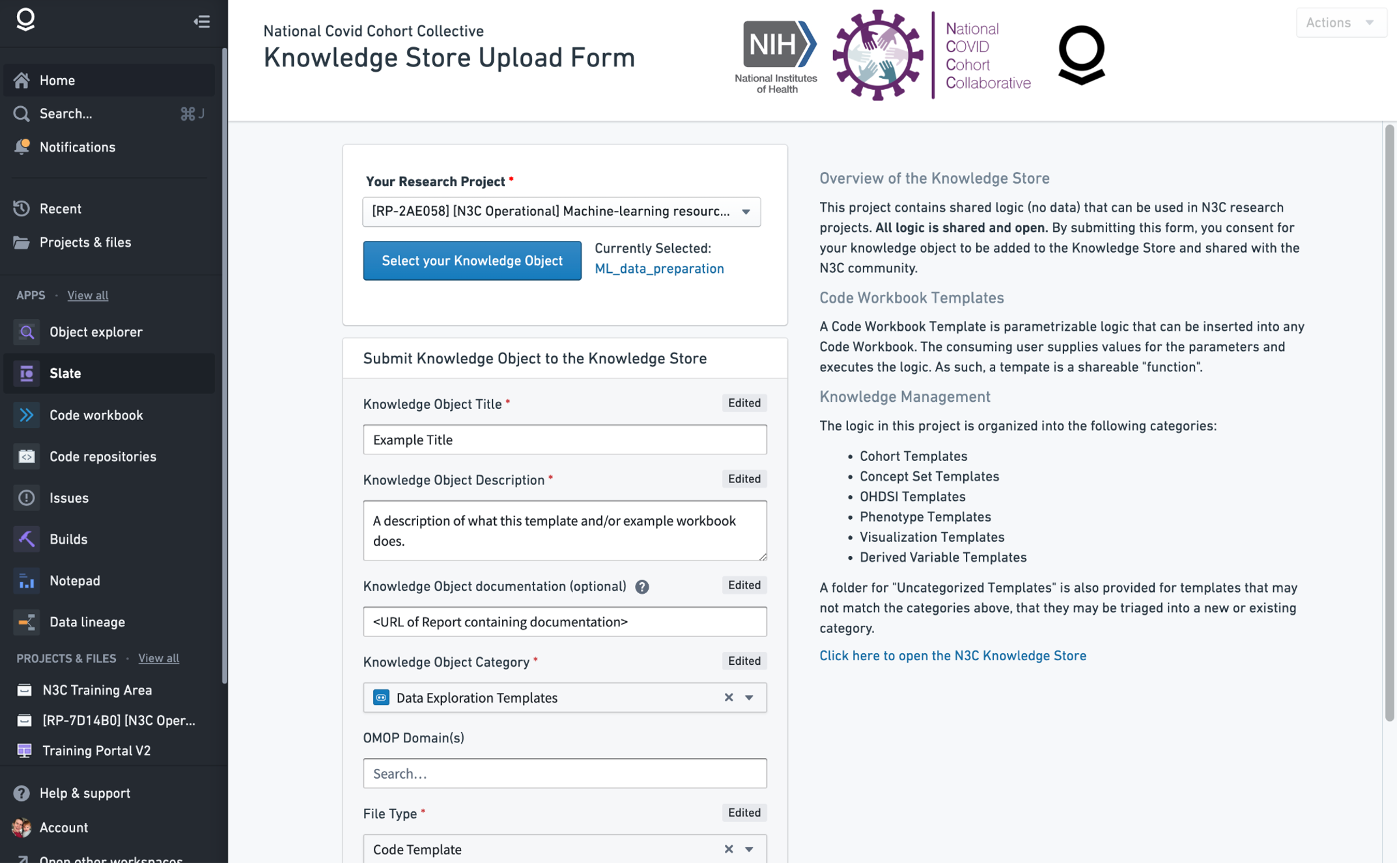knowledge-store-form